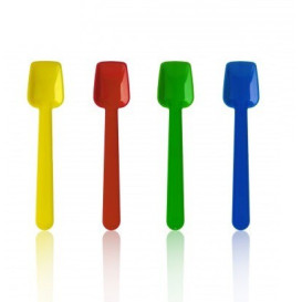 Plastic ijs lepel 9cm 