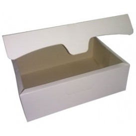 Gebakdoos karton Witte 250g wit 17,5x11,5x4,7cm (360 stuks)