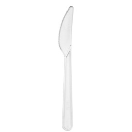 Plastic mes Magnum transparant 18,5 cm 