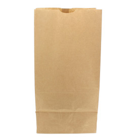 Papieren zak zonder handvat kraft 25+15x43cm (250 stuks)
