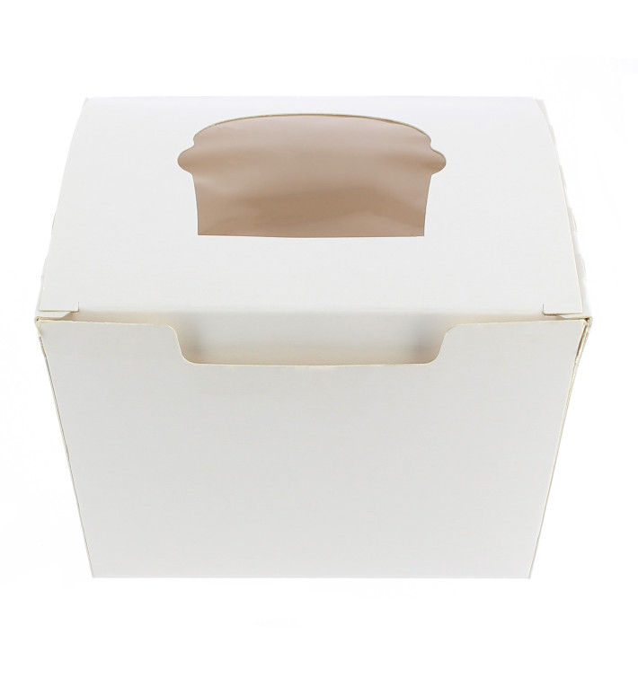 Papieren Cake vorm zak 1 Slot 11x10x7,5cm Papieren Cake vorm zak 1 Slot 11x10x7,5cm