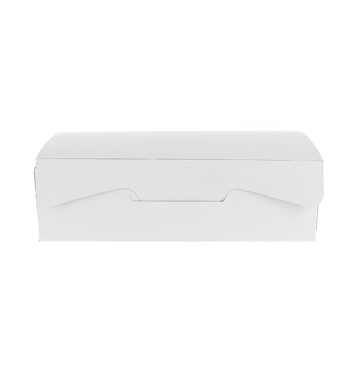 Gebakdoos karton Witte 250g wit 17,5x11,5x4,7cm (360 stuks) Gebakdoos karton Witte 250g wit 17,5x11,5x4,7cm (360 stuks)