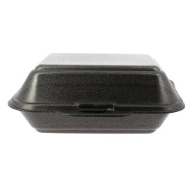 Schuim stokbrood Container zwart 1,85x1,5x0,70cm (125 stuks) 