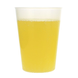 Plastic pint PP glas Geïnjecteerde glascider 600 ml (25 stuks) 