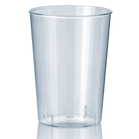 Plastic PS Shotje Geïnjecteerde glascider transparant 70ml 