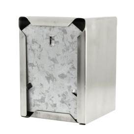 Servet Roestvrij van staal Dispenser "Miniservis" 17x17 (1 stuk)