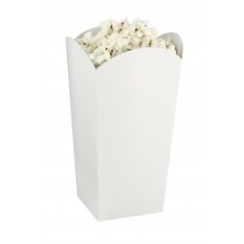 Dozen voor grote witte popcorn 45gr 6,5x8,5x15cm (700 stuks)