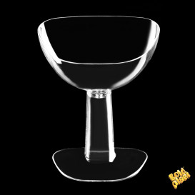 Plastic Proeving glas PS "Viva" transparant 55ml (240 stuks)