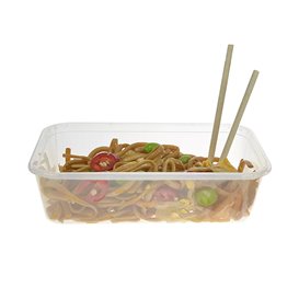 Plastic deli Container PP Rechthoekige vorm 500 ml (500 stuks)