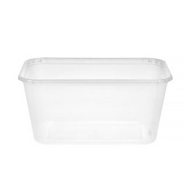 Plastic deli Container PP Rechthoekige vorm 1000ml (50 stuks) 