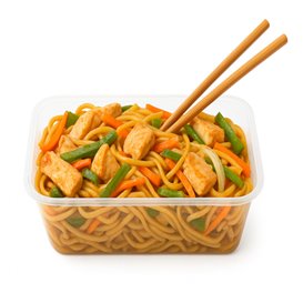 Plastic deli Container PP Rechthoekige vorm 750 ml (500 stuks)
