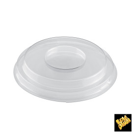 Plastic Deksel voor Proeving Kom PS "klein maat Stenle" transparant PET 150ml (288 stuks)