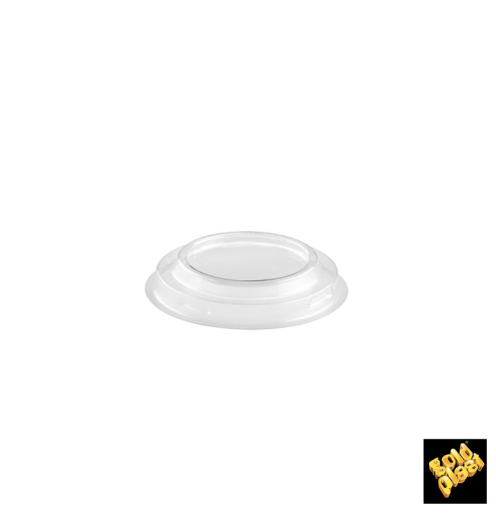 Plastic PET Deksel voor Plastic Proeving beker "Extra" Kegel vormig transparant 150ml 