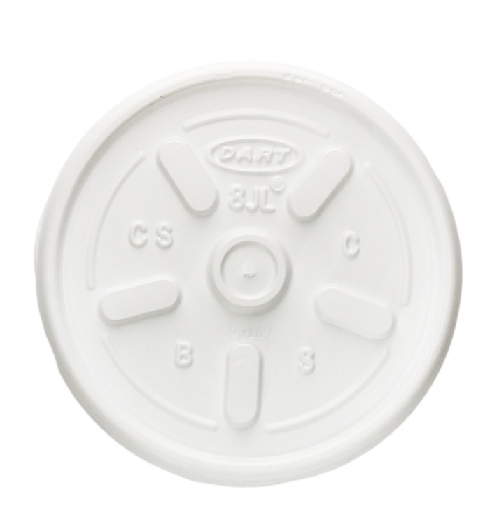 Plastic Deksel PS Ø8,1cm voor Schuim beker Plastic Deksel PS Ø8,1cm voor Schuim beker