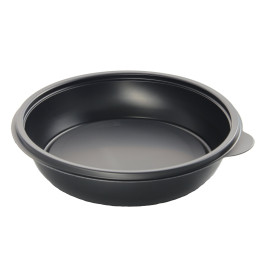 Plastic deli Container PP zwart 1000ml 