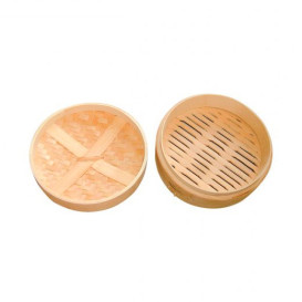 Bamboe stomer "Maxi" Ø20x6cm (4 stuks)