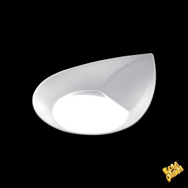 Proeving Plastic bord PS "Smart" wit 8,6x7,1 cm (500 stuks)
