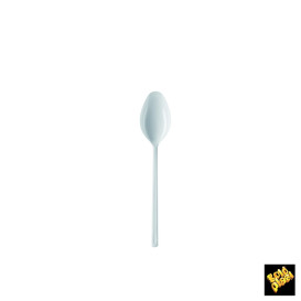 Proeving mini lepel wit 10cm (50 stuks) 