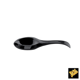 Proeving lepel PS "Single-Dose" zwart 12 cm (30 stuks) 