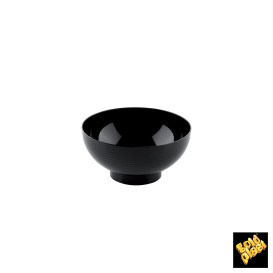 Proeving plastic kom PS "mini" zwart 60ml (400 stuks)