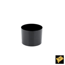 Plastic PS proefbeker "Zero" zwart 60 ml (210 stuks)
