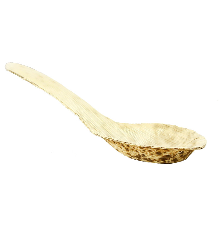 Bamboe proeving mini lepel 13cm Bamboe proeving mini lepel 13cm