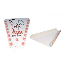 Gegolfde Pizza stuk doosje 