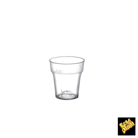 Plastic PS Shotje "Moon" transparant 20 ml (2000 stuks)