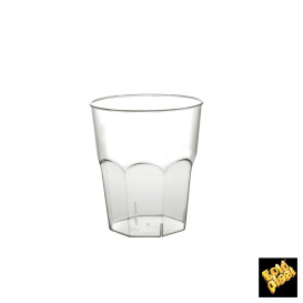 Plastic beker Cocktail PS transparant Ø7,3cm 220ml (50 stuks) 