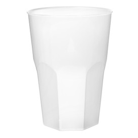 Plastic beker voor Cocktail PP transparant Ø8,4cm 350ml (20 stuks) 