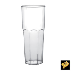 Plastic Collins PS glas transparant Ø6,5cm 350ml (10 stuks) 