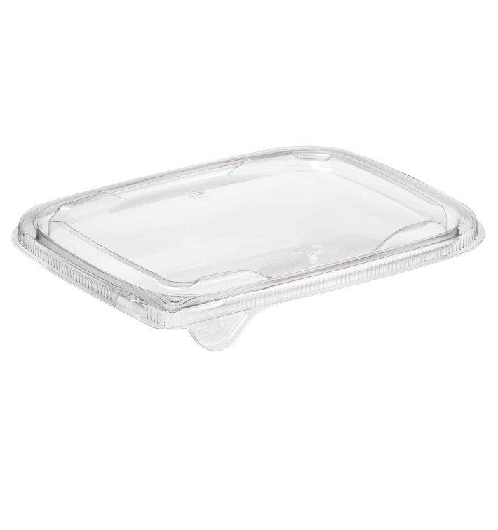 Plastic Deksel voor Deli Container PET Plat 18x14cm (65 stuks) Plastic Deksel voor Deli Container PET Plat 18x14cm (65 stuks)