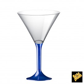 Plastic stamglas Cocktail blauw parel 185ml 2P (200 stuks)