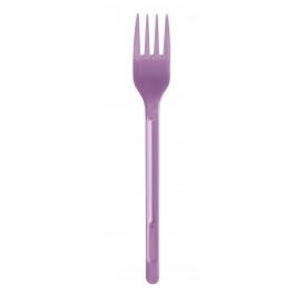 Plastic PS vork lila 17,5cm (600 stuks)