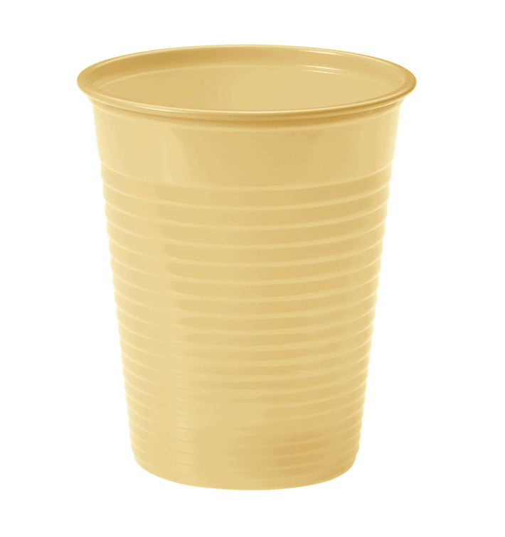 Plastic PS beker crème 200ml Ø7cm (1500 stuks) Plastic PS beker crème 200ml Ø7cm (1500 stuks)