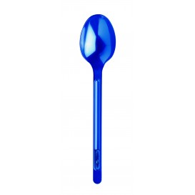 Plastic lepel PS donkerblauw17,5cm (600 stuks)
