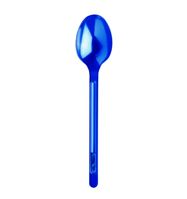 Plastic lepel PS donkerblauw17,5cm (600 stuks) Plastic lepel PS donkerblauw17,5cm (600 stuks)