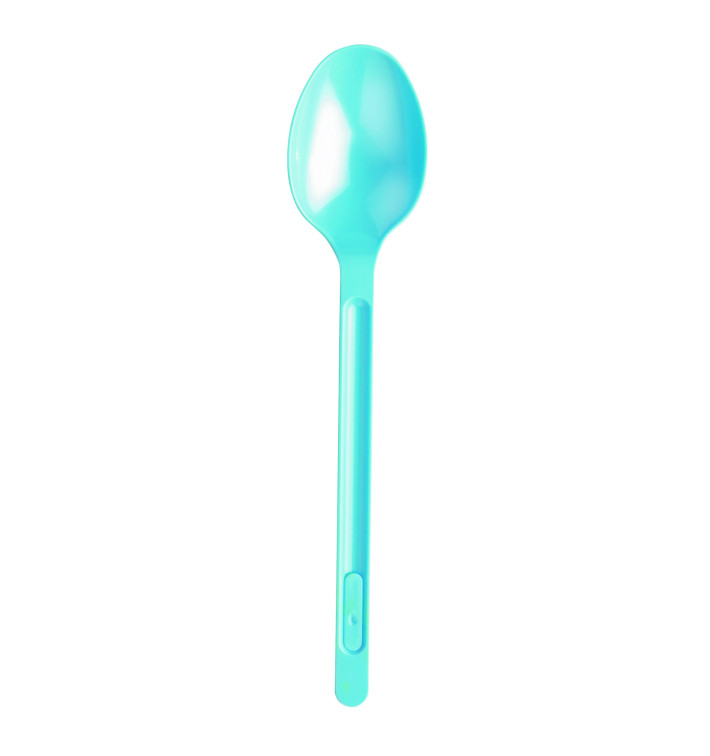 Plastic lepel PS lichtblauw 17,5cm (20 stuks) Plastic lepel PS lichtblauw 17,5cm (20 stuks)