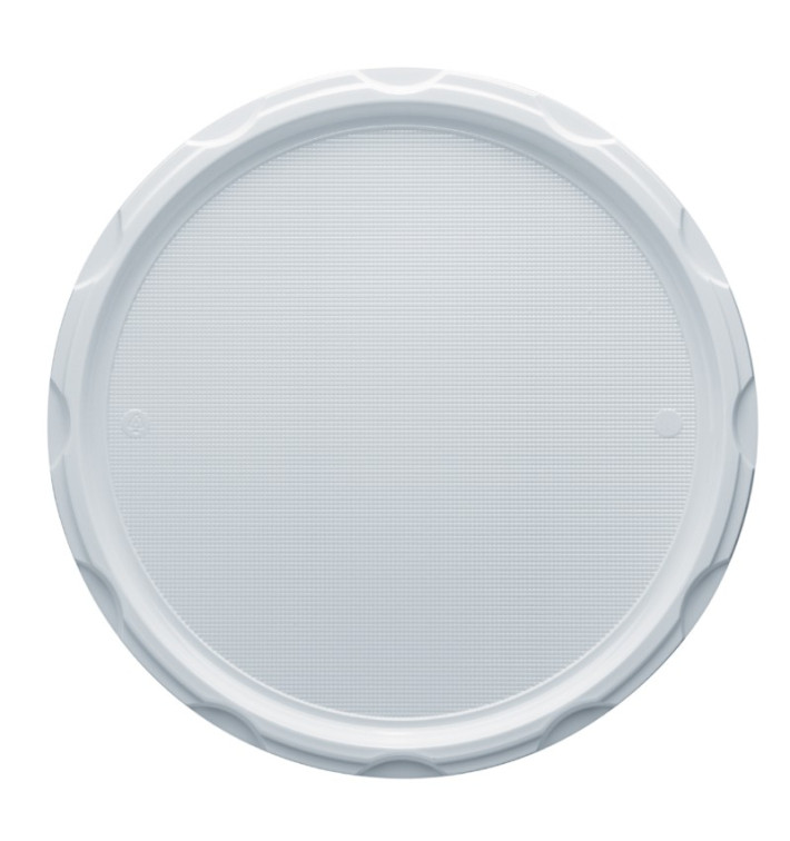 Plastic bord PS voor Pizza wit 32 cm (500 stuks) Plastic bord PS voor Pizza wit 32 cm (500 stuks)