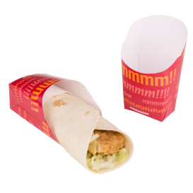 Kartonnen verpakking voor wraps 60x50x12cm (25 stuks) 