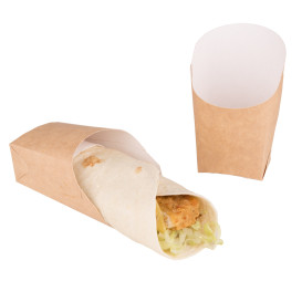 Kartonnen verpakking voor wraps kraft 60x50x12cm (600 stuks)