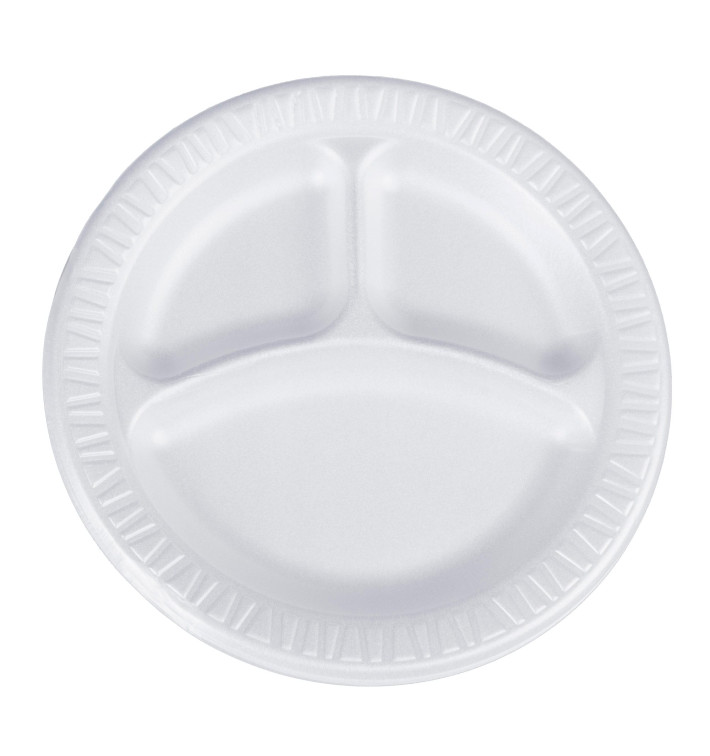 Schuim bord Foam "Quiet Classic" 3 C. gelamineerd wit Ø23 cm (125 stuks) Schuim bord Foam "Quiet Classic" 3 C. gelamineerd wit Ø23 cm (125 stuks)