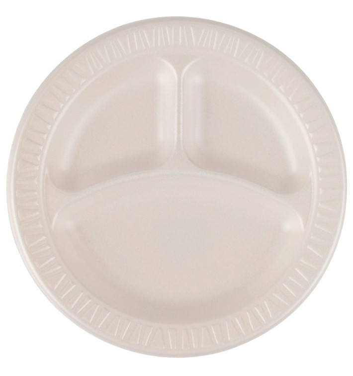 Schuim bord Foam "Quiet Classic" 3 C. gelamineerde Honeen Ø23 cm (500 stuks) Schuim bord Foam "Quiet Classic" 3 C. gelamineerde Honeen Ø23 cm (500 stuks)