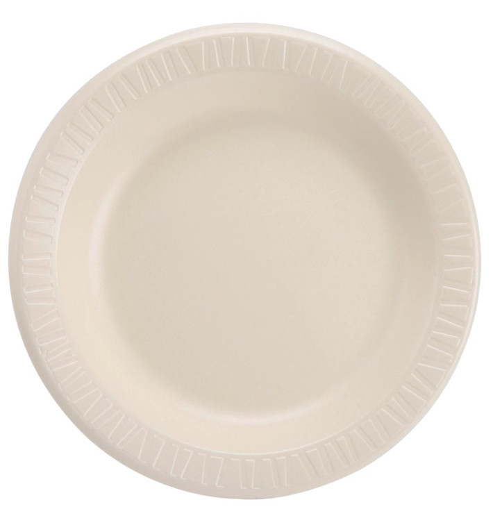 Schuim bord Foam "Quiet Classic" gelamineerde Honeen Ø26 cm (125 stuks) Schuim bord Foam "Quiet Classic" gelamineerde Honeen Ø26 cm (125 stuks)