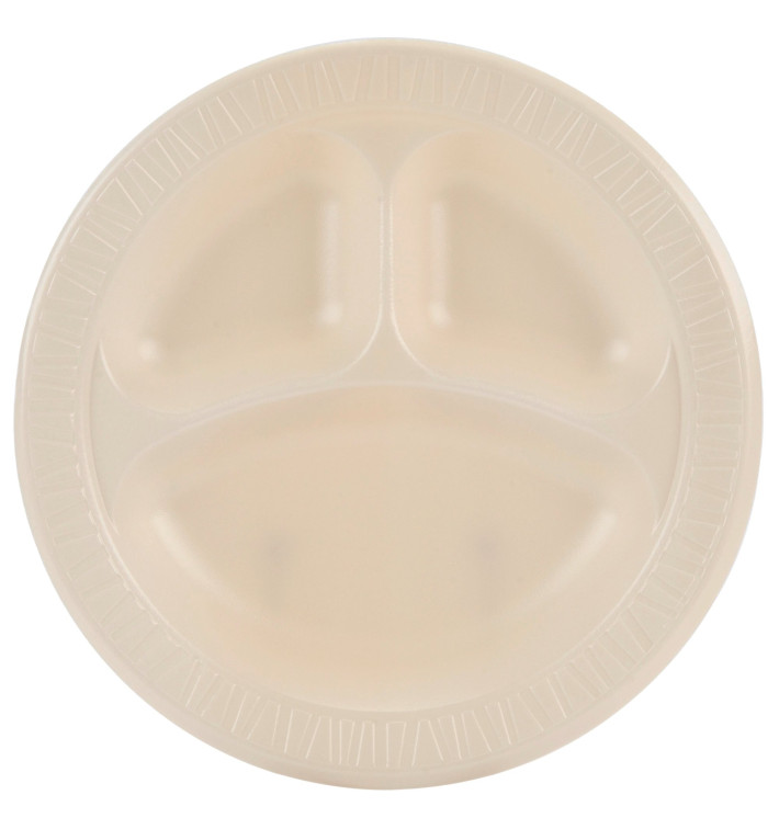 Schuim bord Foam "Quiet Classic" 3 C. gelamineerde Honeen Ø26 cm (125 stuks) Schuim bord Foam "Quiet Classic" 3 C. gelamineerde Honeen Ø26 cm (125 stuks)