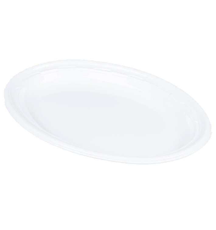 Plastic bord PS "Famous Impact" wit 28 cm (500 stuks) Plastic bord PS "Famous Impact" wit 28 cm (500 stuks)