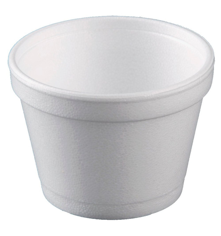 Schuim Container wit 12 Oz/355ml Ø11cm (25 stuks) Schuim Container wit 12 Oz/355ml Ø11cm (25 stuks)