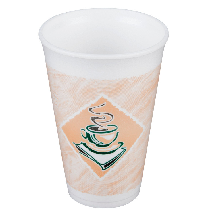 Schuim beker EPS "Café" 12Oz/360ml Ø8,9cm (20 stuks) Schuim beker EPS "Café" 12Oz/360ml Ø8,9cm (20 stuks)