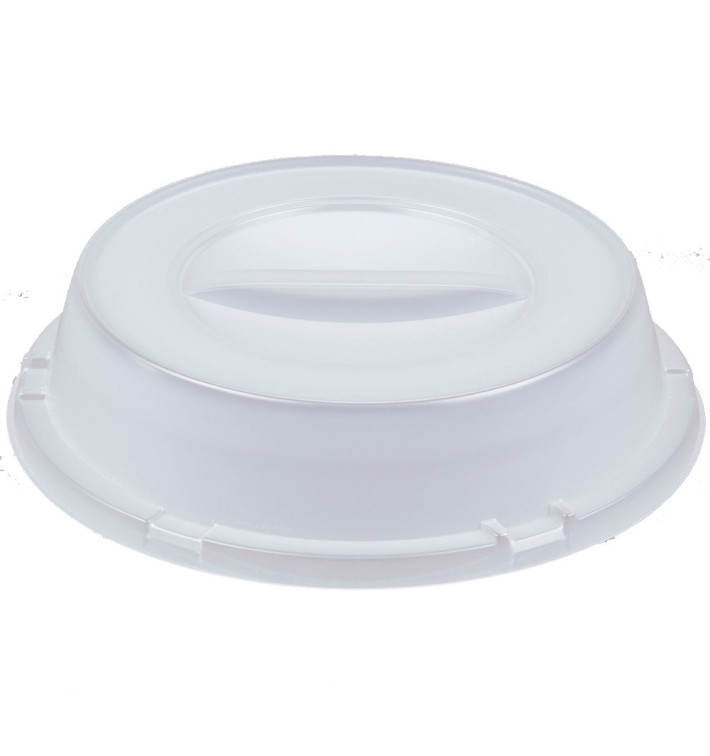 Plastic koepel Deksel voor bord PS transparant Ø23 cm (125 stuks) Plastic koepel Deksel voor bord PS transparant Ø23 cm (125 stuks)