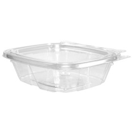 Plastic deli Container PET onverbrekelijk koepel Deksel Plat 240ml (200 stuks)